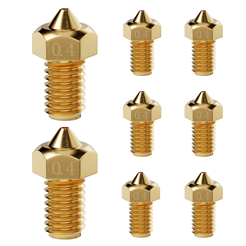 Hotend 0.4Mm - 0.4mm真鍮ノズル 3Dプリンターホットエンド Anycubic Kobra、Kobra Neo、Kobra Go、Mega、Mega