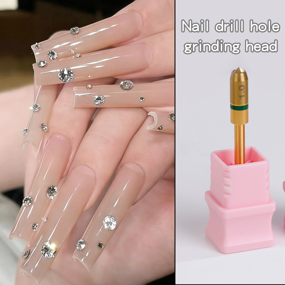 Nozzle Tungsten - カニウ 2.32mm/2.35mm ネイルポイントポジショニングドリル 研磨ヘッド用 タングステンカーバイド ネイルチップボトムドリルビット