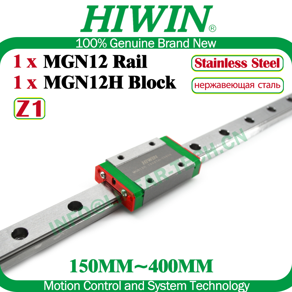 Linear Rail Mgn12H Set - HIWIN ステンレス鋼 MGN12H Z1 プリロード MGN12