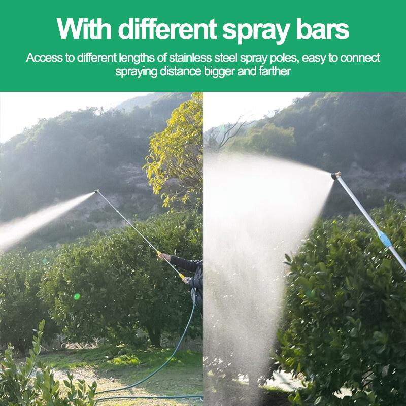 Nozzle Brass - 調整可能な真鍮製農業用スプレーノズル。庭の水やりや作物への散布に最適な微粒子噴霧。