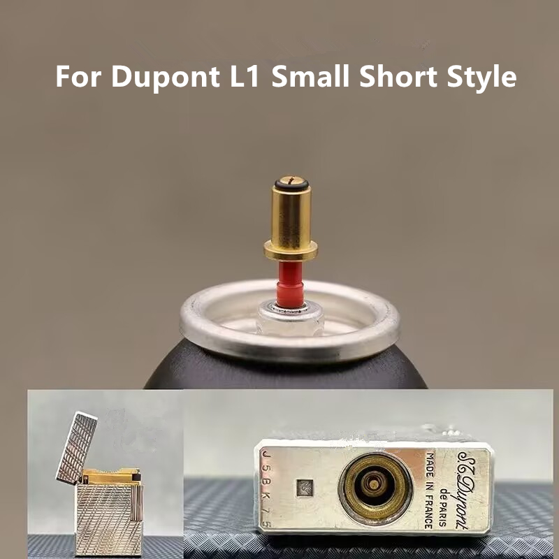 Nozzle Brass - 1 個銅ノズルガスアダプタデュポン L1 小型ショートスタイルガスライター充填ガス再利用可能なインフレータブルヘッド修理アクセサリー