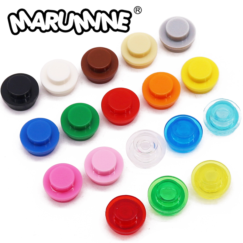 Build Plate - Amumine-ラウンドエッジビルディングブロック,1x1,1000ピース,4073 6141と互換性のあるストレートエッジビルディングブロック,30057組み立て粒子