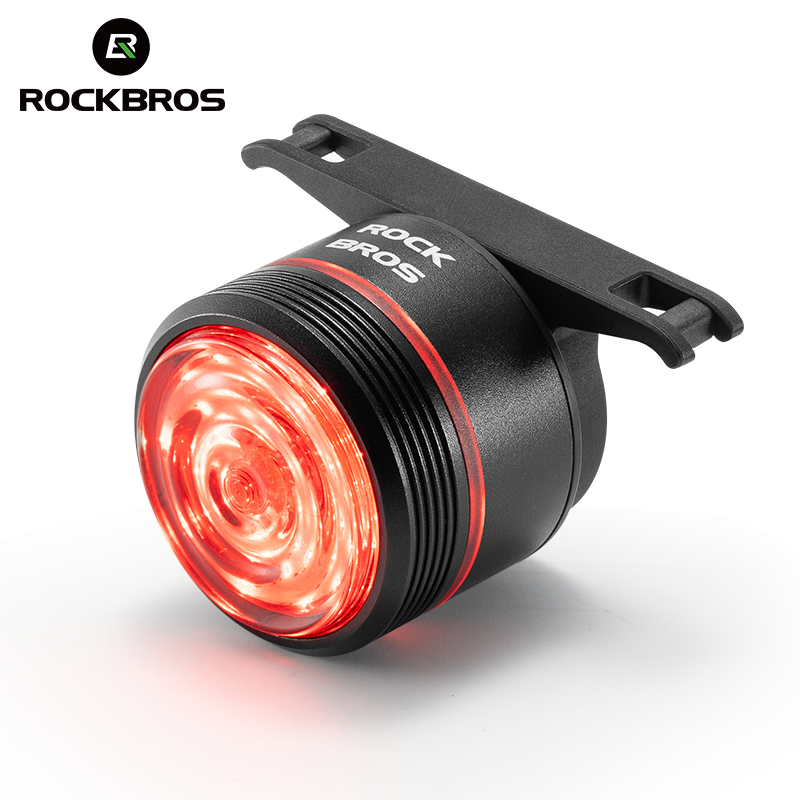 Bltouch - Rockbros-インテリジェント自転車テールライト,自動ブレーキセンサー,防水,タッチセンシティブ,バイブレーション,ウェイクアップ