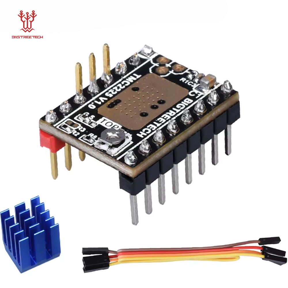 Skr Mini E3 - Bigtreetech-ステッピングモーターコントローラー,3dプリンター用ミュートvs tmc2208 2209,skr v1.3,ミニe3コントロールボード,tmc2225 v1.0