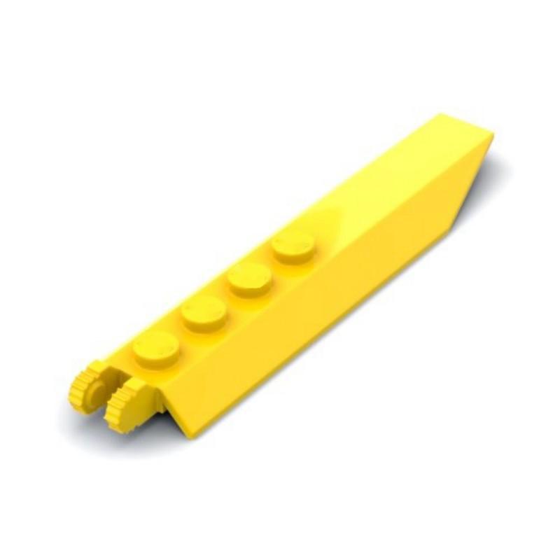 Build Plate - [23個] 【50g】モデル14137 2x8ウェッジヒンジ特殊プレート、子供用DIY STEMビルディングブロックおもちゃ、MOCクリエイターグループへのギフト