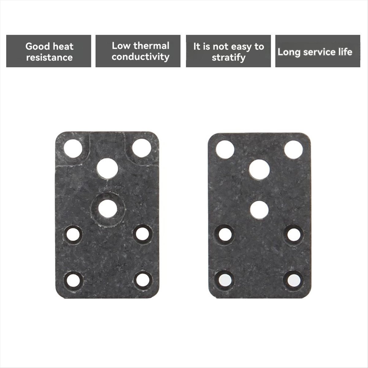Hotend Assembly - A40I 断熱ブロックベース A1/A1 ミニホットエンド取り付け用加熱アセンブリ用 セラミックジルコニア断熱ベース