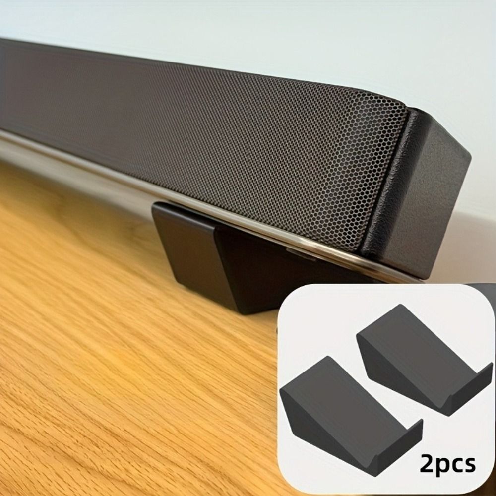 3D Printer Stand - 2 個の高品質高角度サウンドバースタンドベース 3D プリント高架オーディオ機器ライザースピーカーホルダーアクセサリー
