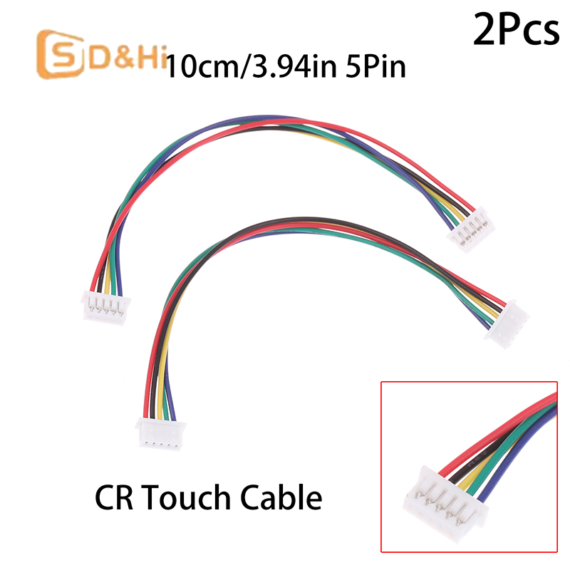 Bltouch - 2個入り 3Dプリンター部品 CR Touchクローンケーブル 5ピン 10cm