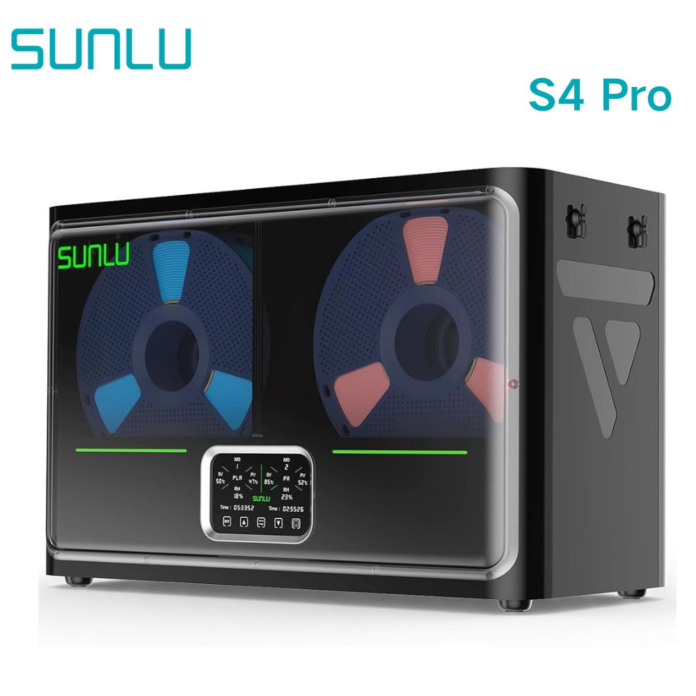 Filament 1.75 - SUNLU S4 Pro 3Dフィラメント乾燥機、4ロール（1KG）の1.75/2.85/3MMフィラメントに対応、簡単操作、迅速発送