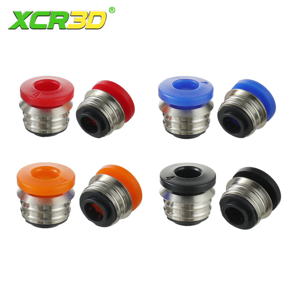 Bowden Tube - XCR3D 4/8 個 3D プリンタ部品空気圧継手コネクタ 2*4