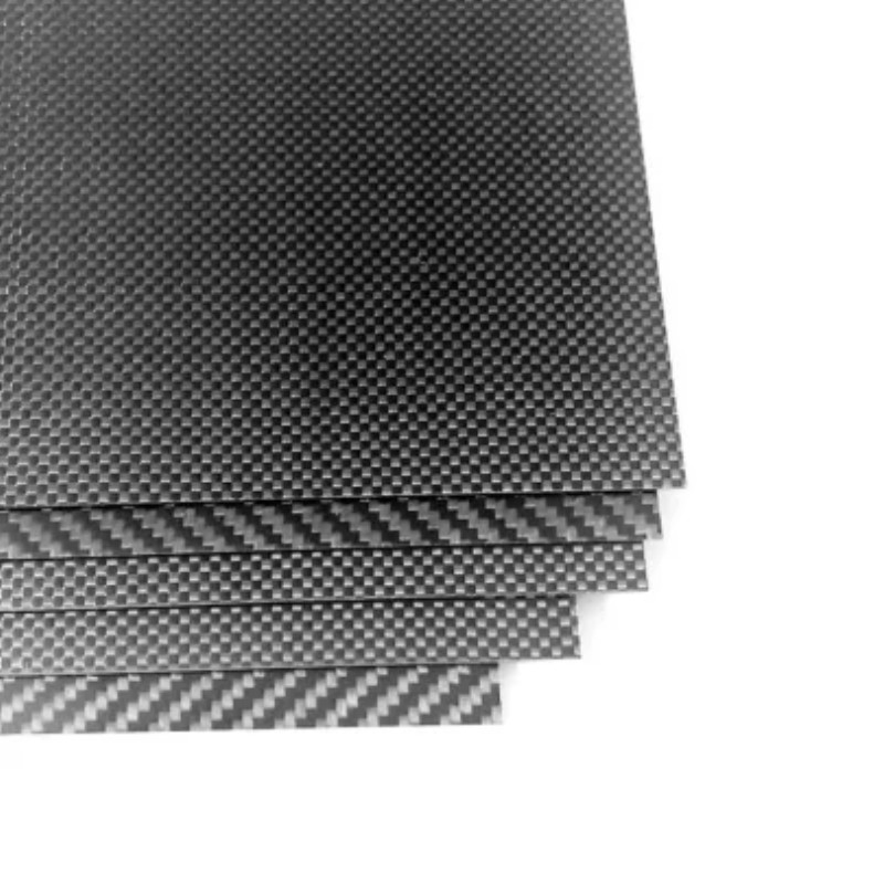 Build Plate - 10mmカーボンファイバープレートパネル、カーボンファイバー素材、建築接続プロジェクト用の頑丈なガセットシート