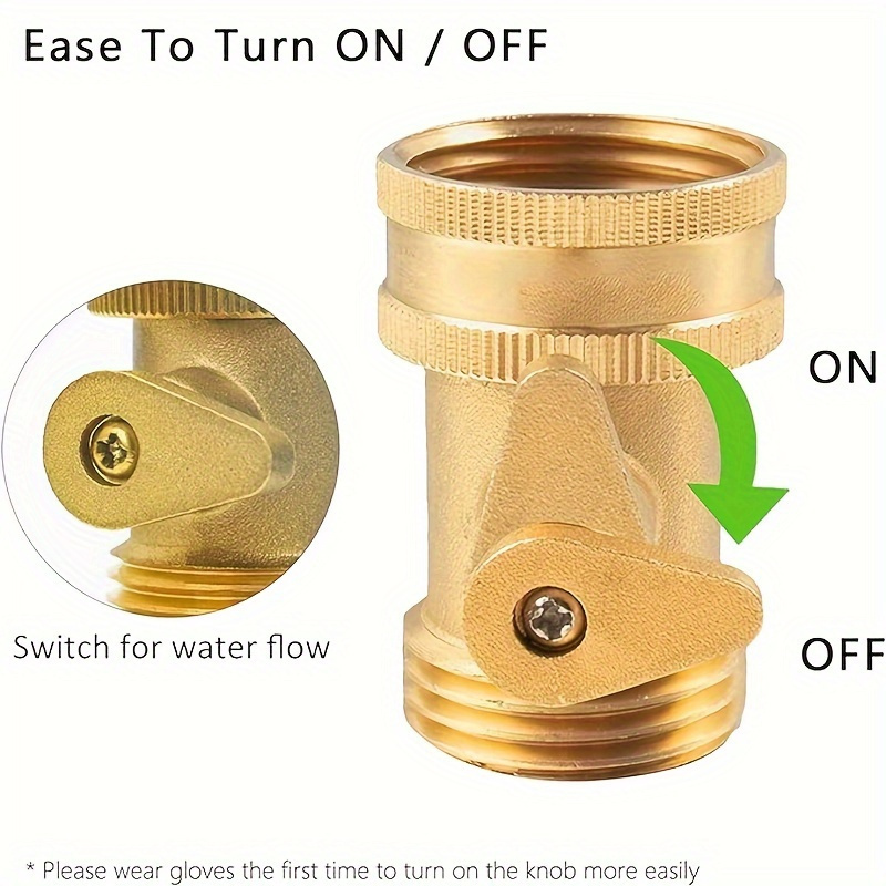 2個/セット真鍮製ガーデンホースノズル-耐久性のある金属製芝 - Nozzle Brass のレビューと価格