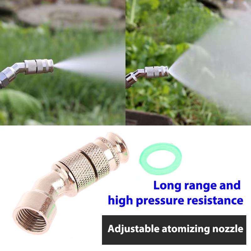 真鍮製噴霧ノズル、調整可能な噴霧距離、庭薬、洗浄、農業用電動 - Nozzle Brass のレビューと価格