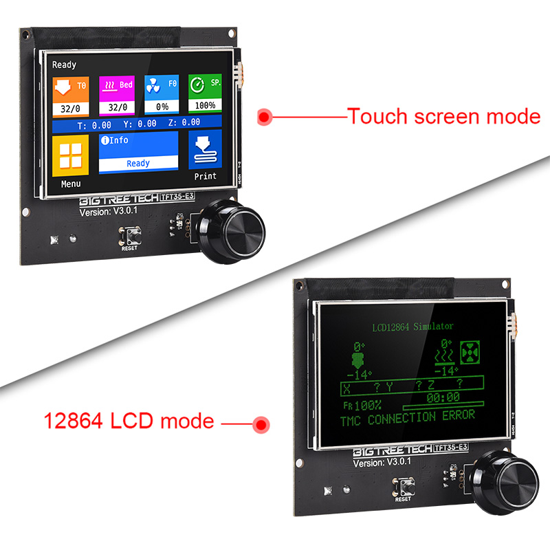 BIGTREETECH TFT35 E3 V3.0 3D プ - Skr Mini E3 のレビューと価格