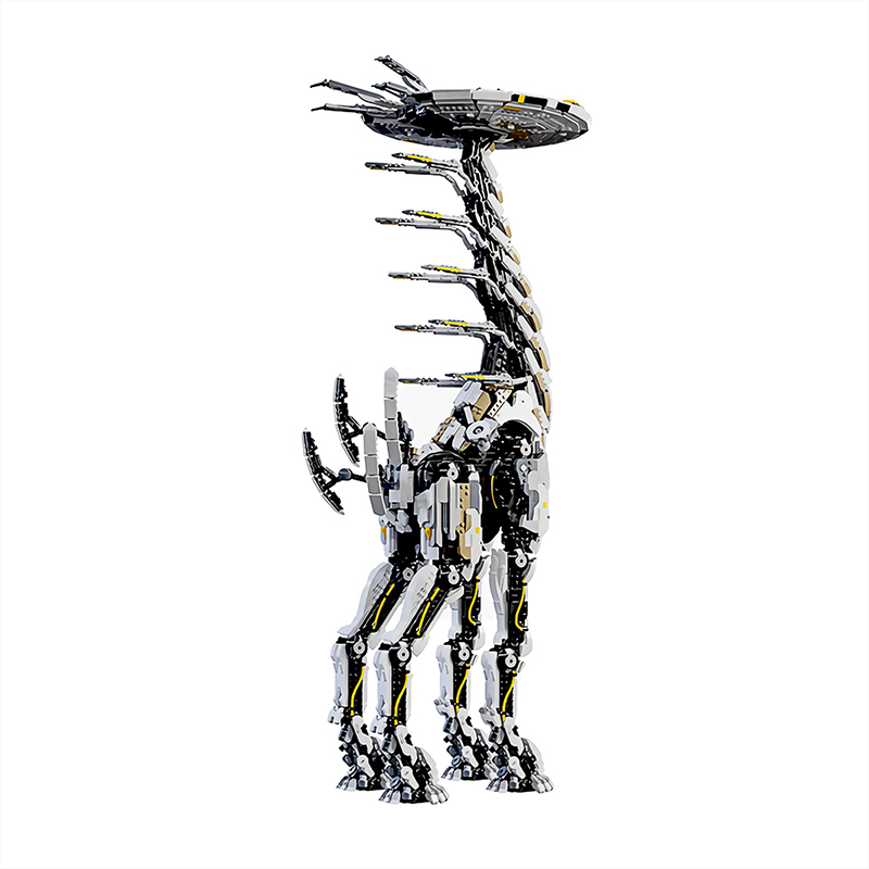 新しい MOC 長首獣蛇アクションフィギュアビルディングブロ - Cobra Extruder のレビューと価格