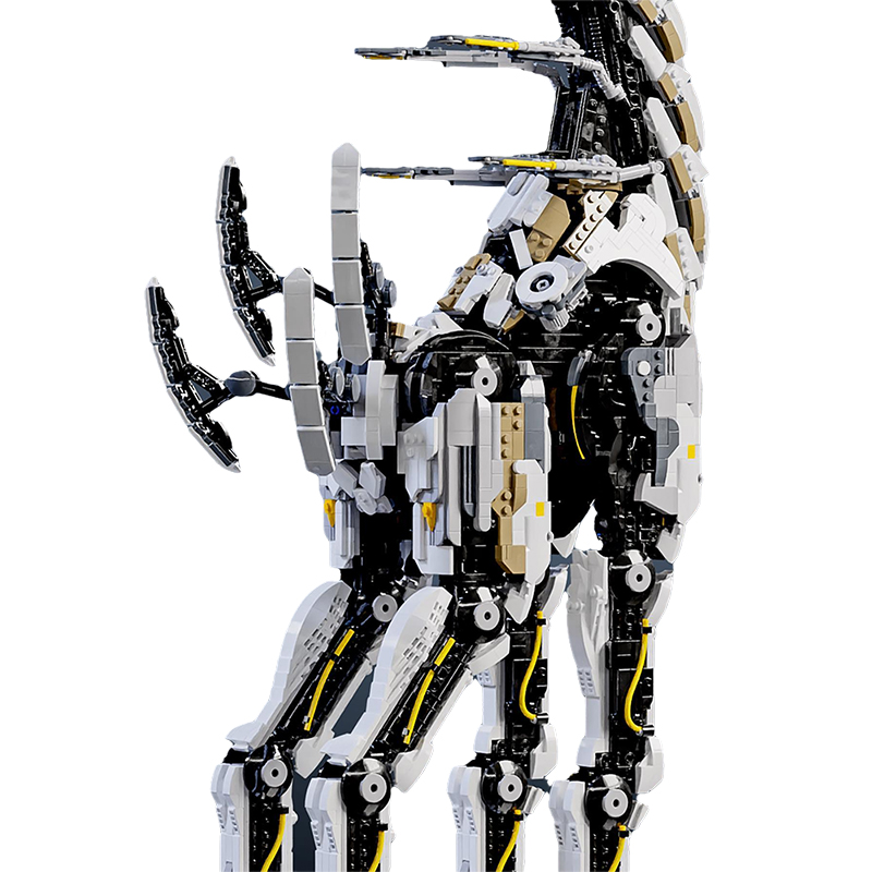 新しい MOC 長首獣蛇アクションフィギュアビルディングブロ - Cobra Extruder のレビューと価格