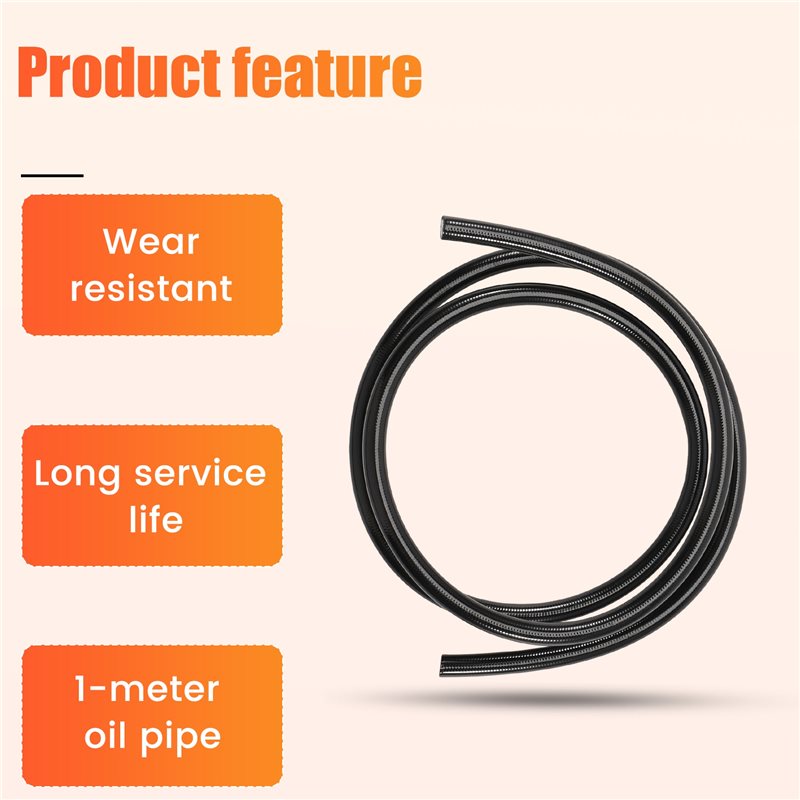オートバイ AN3 1 メートル編組ステンレス鋼 PTFE  - Ptfe Tube のレビューと価格
