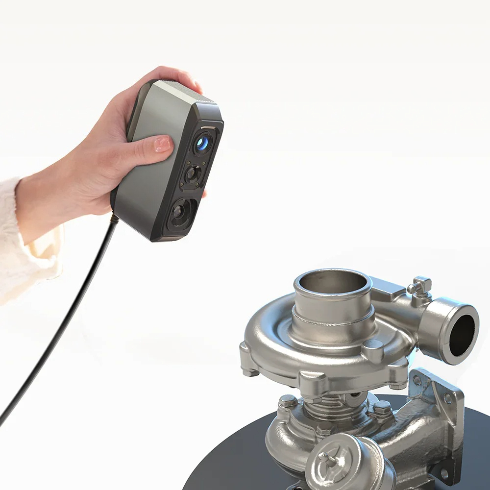 ハンドヘルドブルーライト0.03mm高精度マーカーレススキャ - Handheld 3D Scanner High Precision のレビューと価格