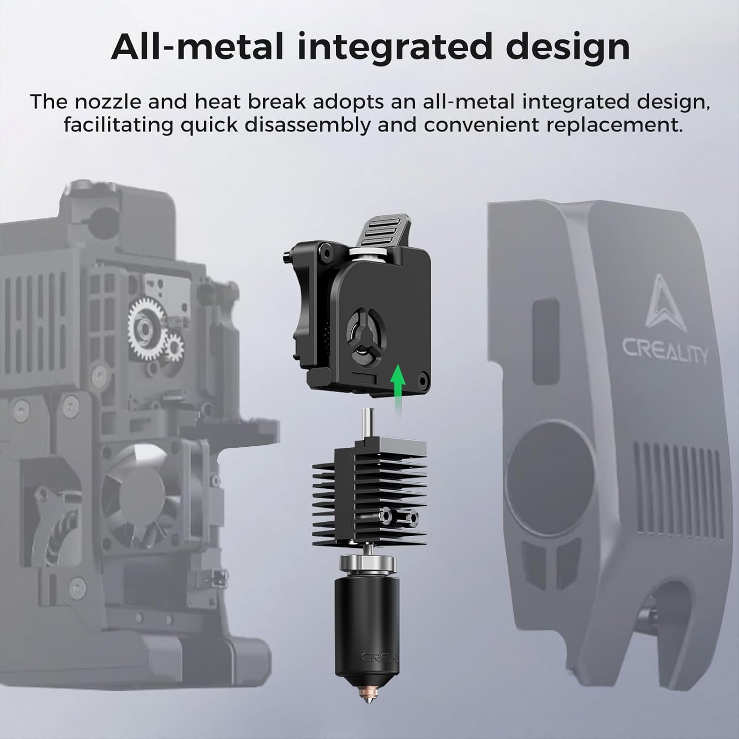 Creality 公式 K2/K2 Pro セラミック加熱ブ - Hotend Assembly のレビューと価格