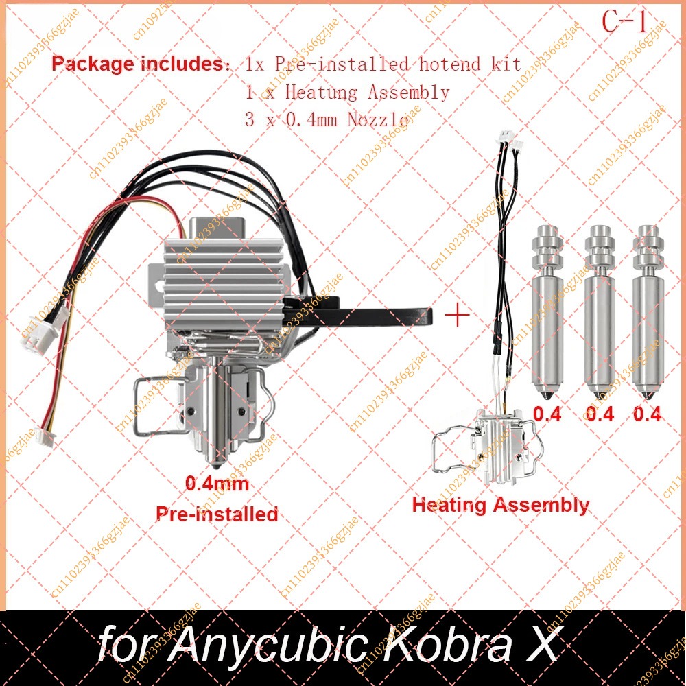 Anycubic Kobra X用0.4mmプレインストール - Hotend 0.4Mm のレビューと価格