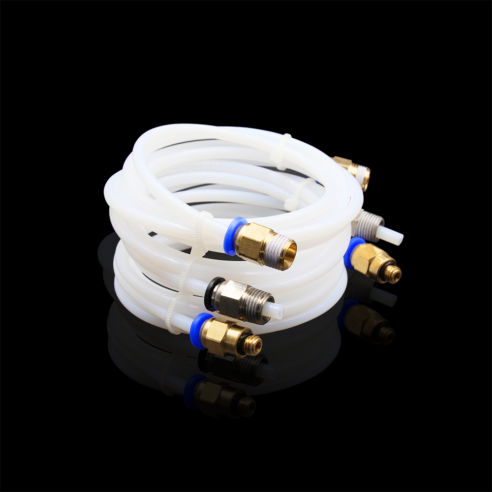 1M PTFEチューブ クリアパイプ Jヘッド ホットエンド - Filament 1.75 のレビューと価格