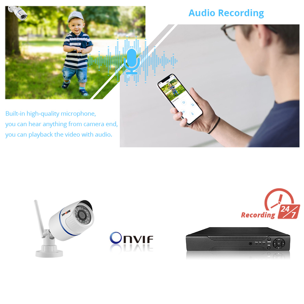 屋外IP監視カメラWiFiHD 1080p,ワイヤレスビデオ - Btt Skr Mini のレビューと価格