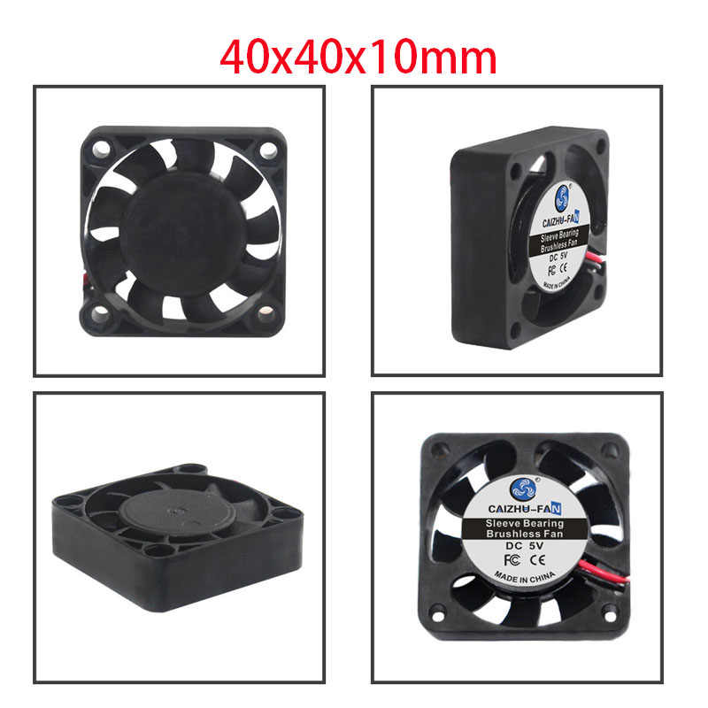 5V 12V 24V冷却ファン 4010 5010 6010 - Extruder のレビューと価格