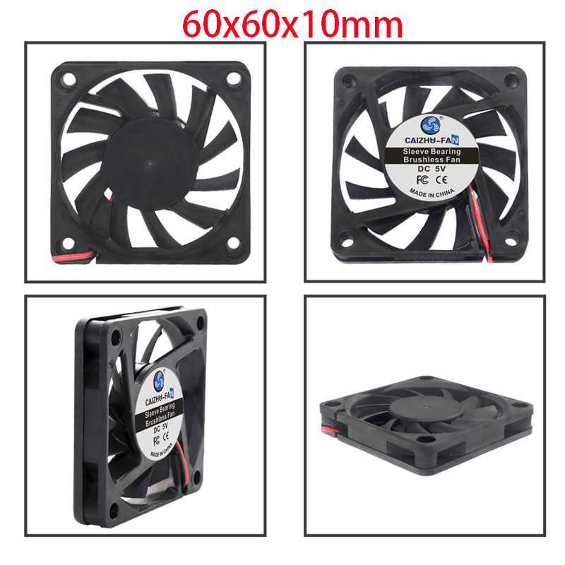 5V 12V 24V冷却ファン 4010 5010 6010 - Extruder のレビューと価格