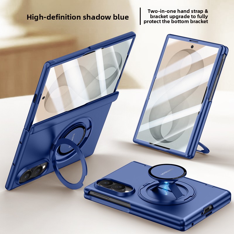 360 回転磁気キックスタンドケース Samsung Z F - Glass Bed のレビューと価格