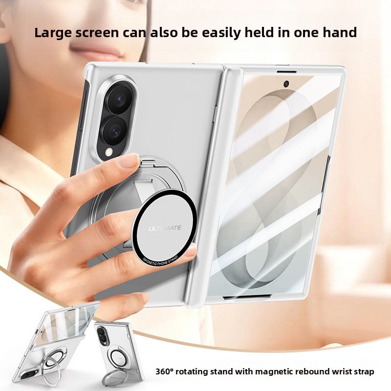 360 回転磁気キックスタンドケース Samsung Z F - Glass Bed のレビューと価格