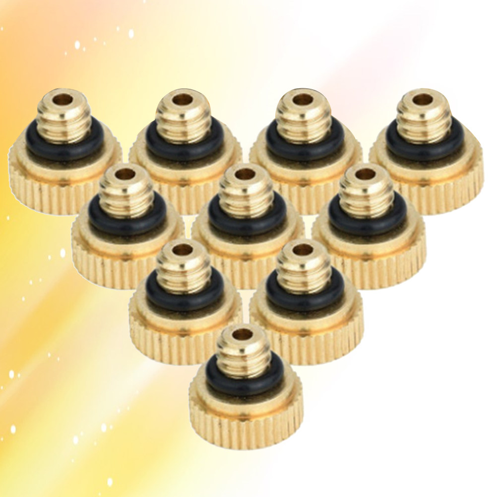 10個入り、0.3mmの冷気噴霧ノズル。真鍮製またはステンレ - Nozzle Brass のレビューと価格