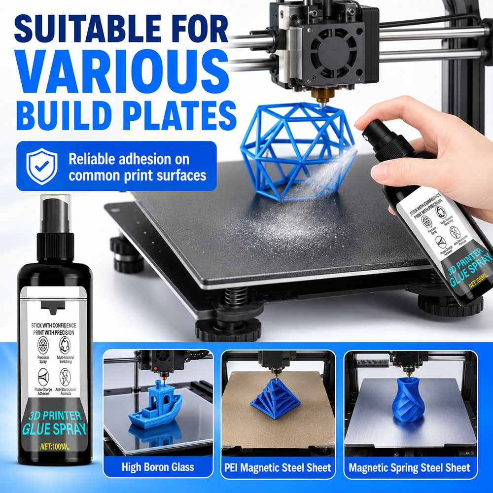 100/200ml 強力3Dプリンター用接着スプレー - P - Tpu Filament のレビューと価格