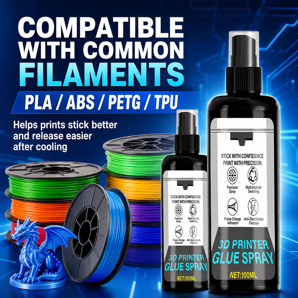 100/200ml 強力3Dプリンター用接着スプレー - P - Tpu Filament のレビューと価格