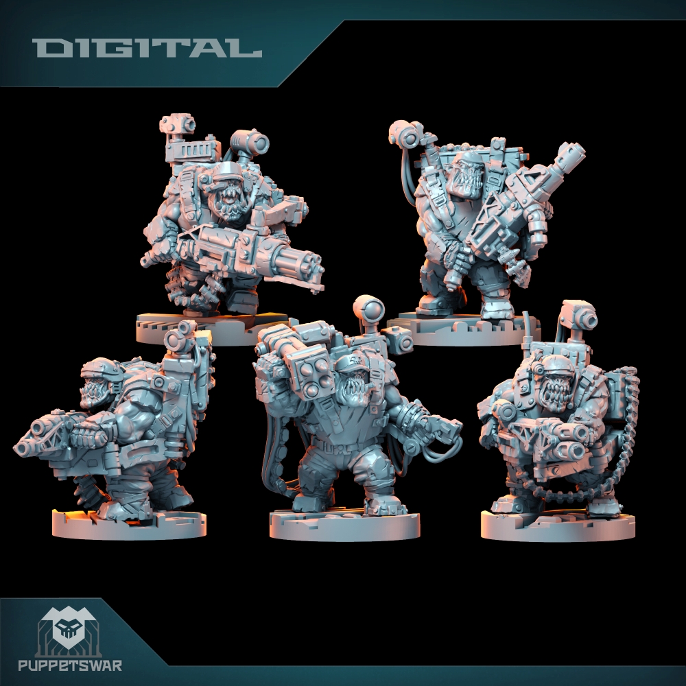 Orc Ultimate Badasses Squad、グリ - Resin Printer のレビューと価格