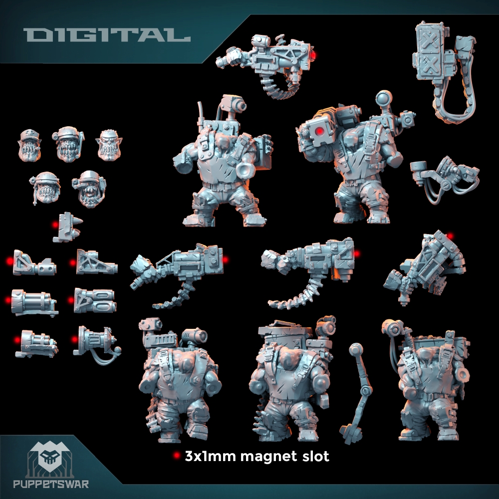 Orc Ultimate Badasses Squad、グリ - Resin Printer のレビューと価格