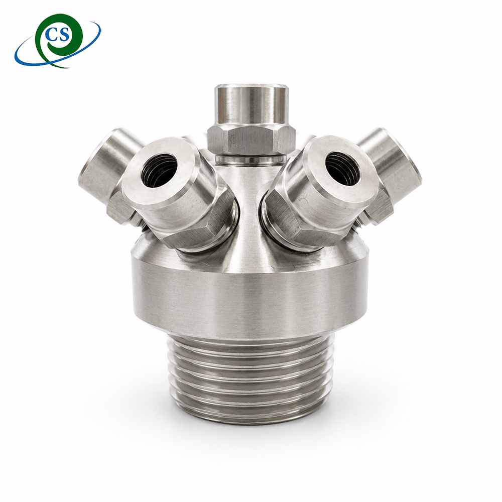 SS製、真鍮製、高圧対応、雄ねじ式、回転式ボールノズル。タン - Nozzle Brass のレビューと価格