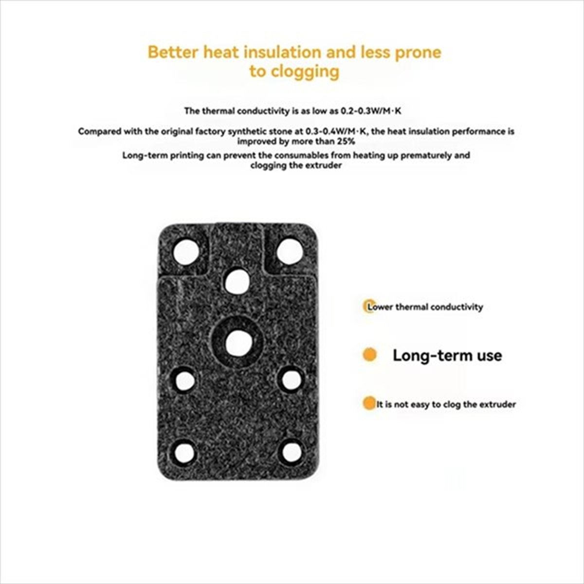 A40I 断熱ブロックベース A1/A1 ミニホットエンド取 - Hotend Assembly のレビューと価格