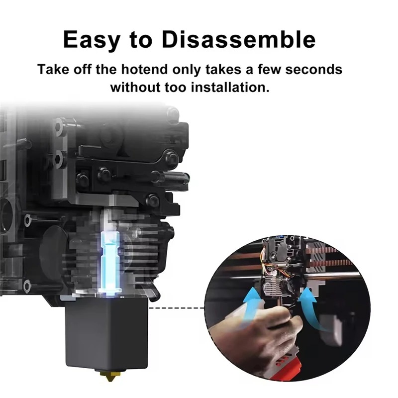 Anycubic Kobra S1 Combo ホットエンド - Hotend Assembly のレビューと価格