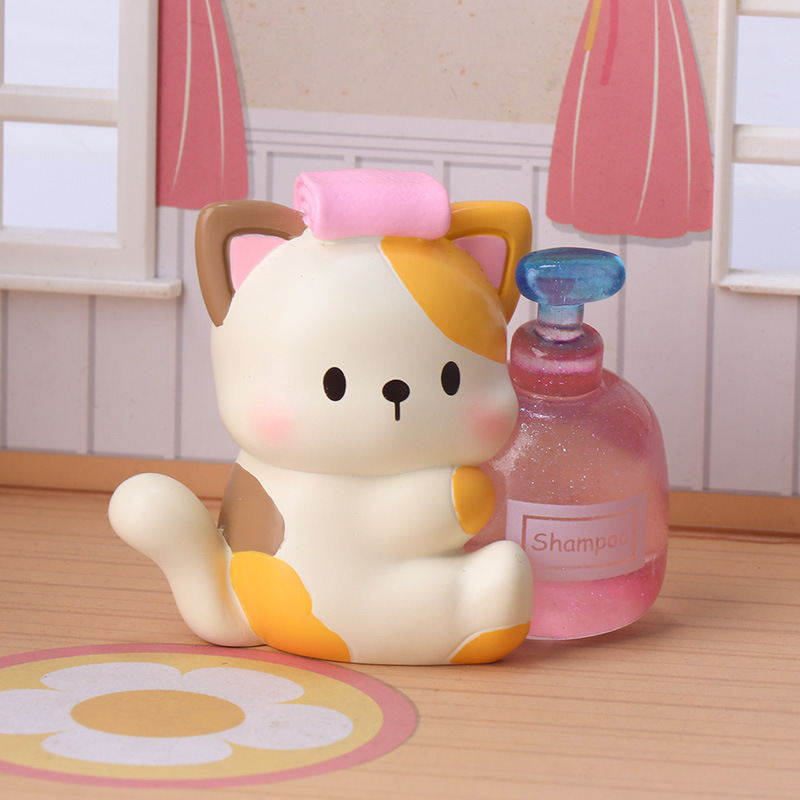 バスタイムニャークルー ブラインドボックス かわいいお風呂猫 - Resin Vat のレビューと価格
