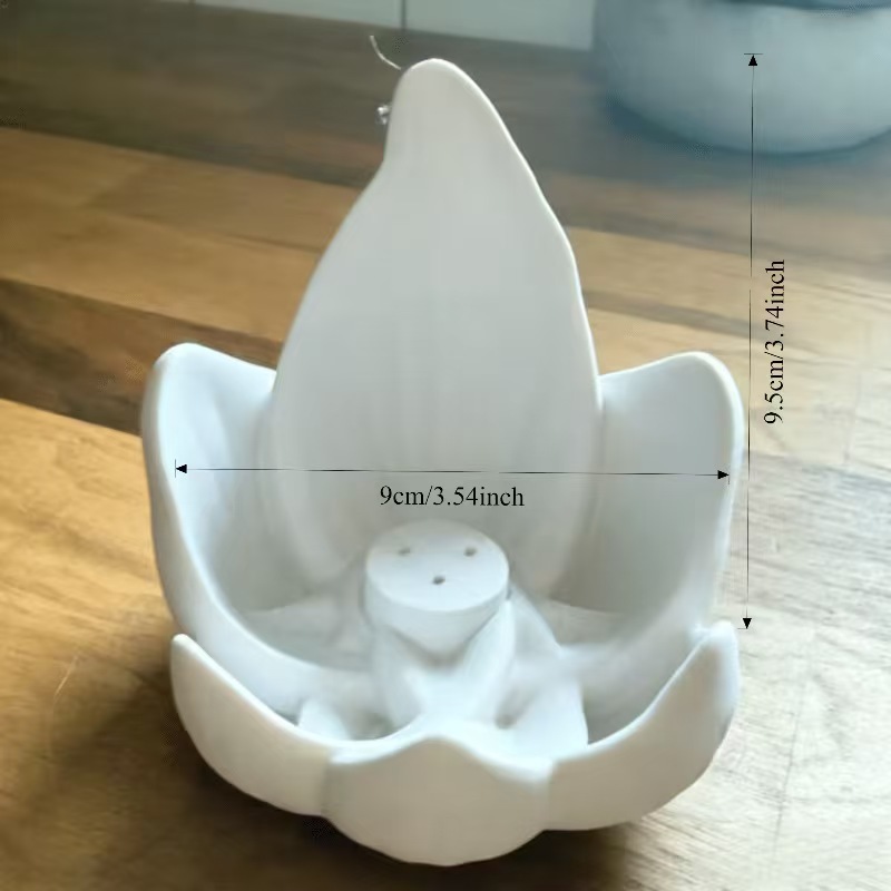 禅風中国式蓮の花香炉 3穴プラスチック製蓮の花香立て 3Dプ - 3D Printer Stand のレビューと価格