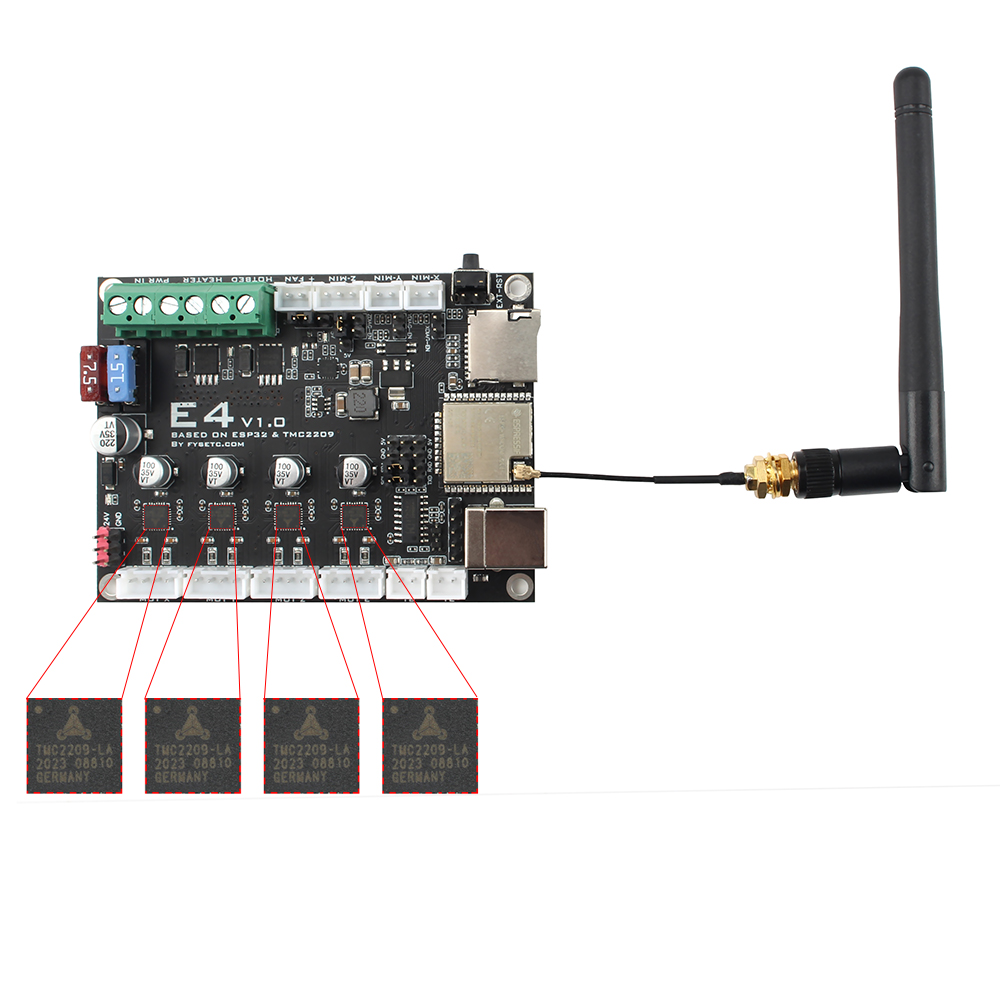 FYSETC E4 ボード Wi-Fi および Blueto - Mks Sgen のレビューと価格