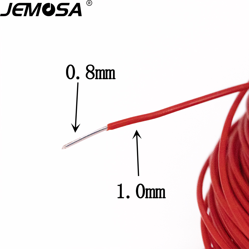 銅線,1コア直径0.8mmの温度を持つ銀メッキワイヤー,オー - Ptfe Tube のレビューと価格