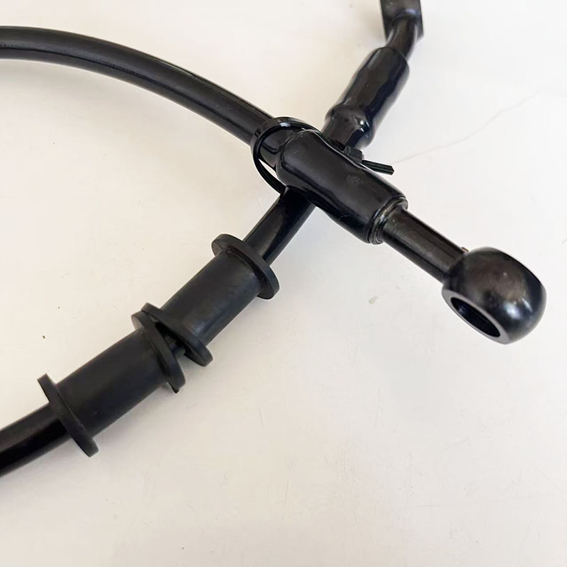 編組油圧ブレーキホース,強化ブレーキクラッチパイプ,フロント - Ptfe Tube のレビューと価格