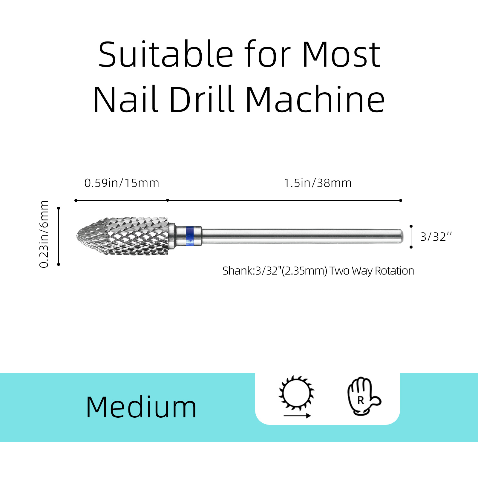 HYTOOS バレットカーバイドネイルドリルビット プロバレ - Nozzle Tungsten のレビューと価格
