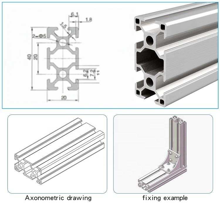 中国メーカー製 ブラック T5 6063 ブラック＆シルバー - Extruder のレビューと価格