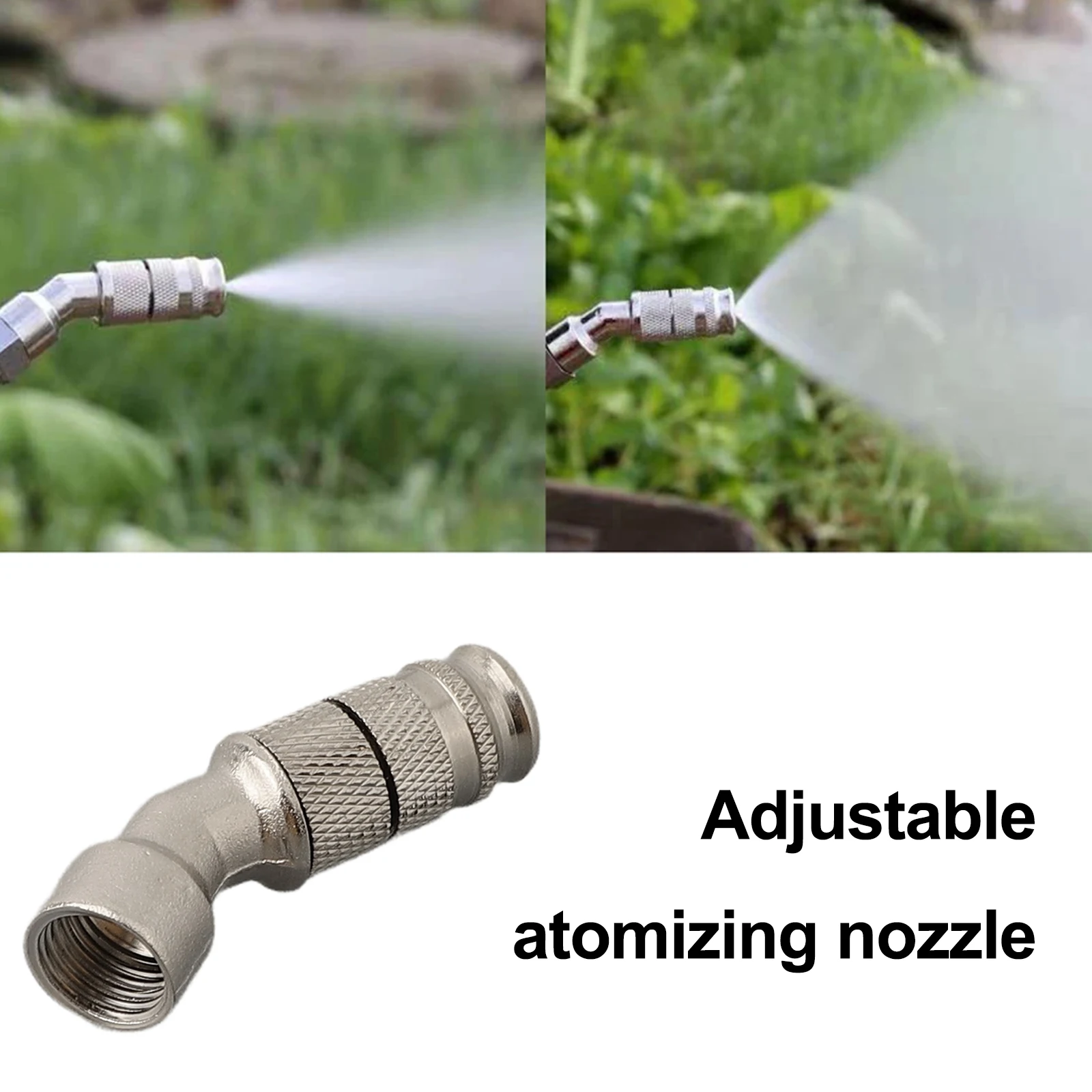 真鍮製調整可能なスプレーノズル、庭の清掃や農業用電動噴霧装置 - Nozzle Brass のレビューと価格