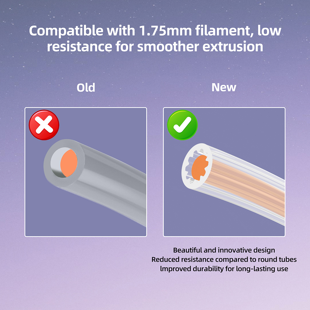 低抵抗星型 PTFE チューブ 3D プリンター用 OD テ - Bowden Tube のレビューと価格