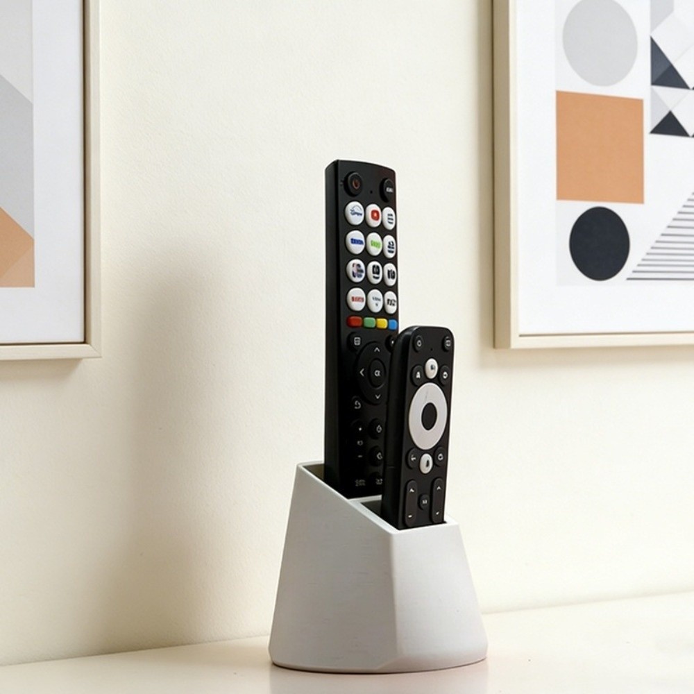 2穴リモコンホルダー 3Dプリントプラスチックデスクリモコン - 3D Printer Stand のレビューと価格