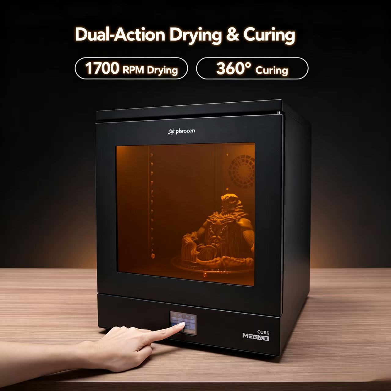Phrozen Cure Mega S 3Dプリンター用レジ - Enclosure 3D Printer のレビューと価格