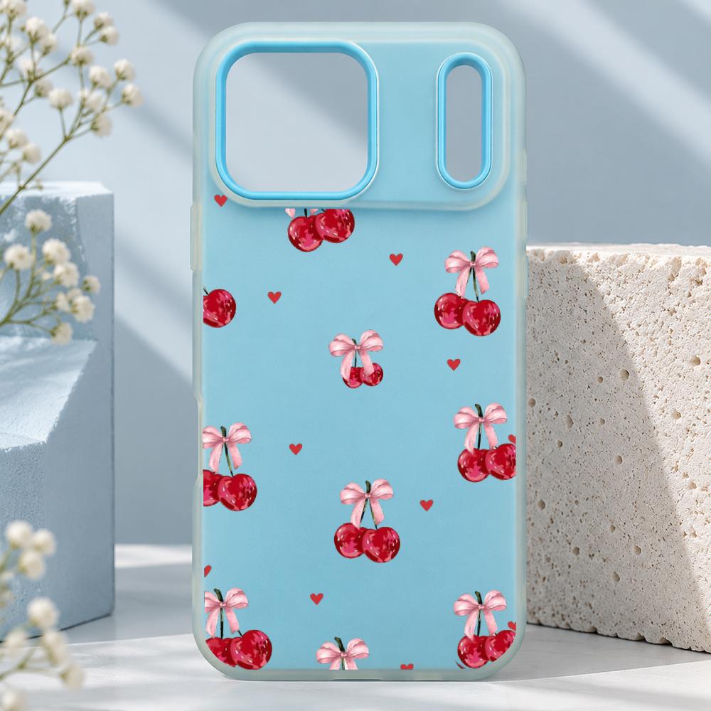 かわいいピンクのハート柄のリボンが付いたiPhone用ケース - Tpu Filament のレビューと価格